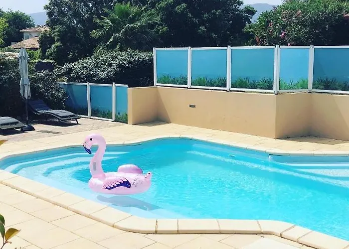 Cala Corsica - 5 Etoiles T5 Piscine Privee - T4 Piscine Privee Chauffee - T3 Piscine Partagee - Internet Fibre - Entierement Climatisee A De Porto-vecchio Cala Rossa ليسي